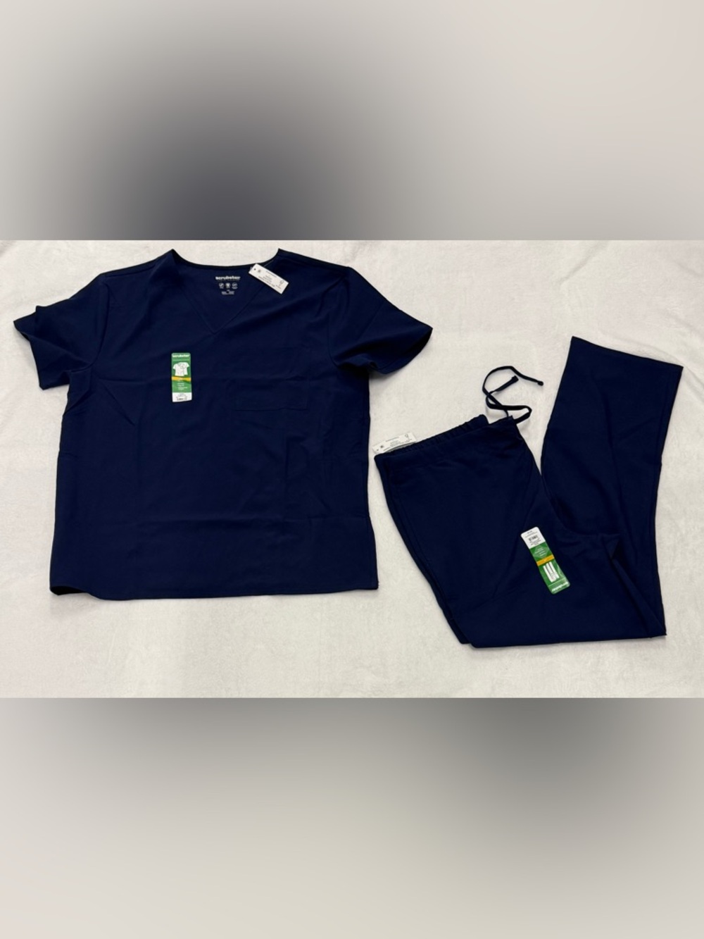 NWT Scrubstar Unisex Adult XXL Indigo Medical Set